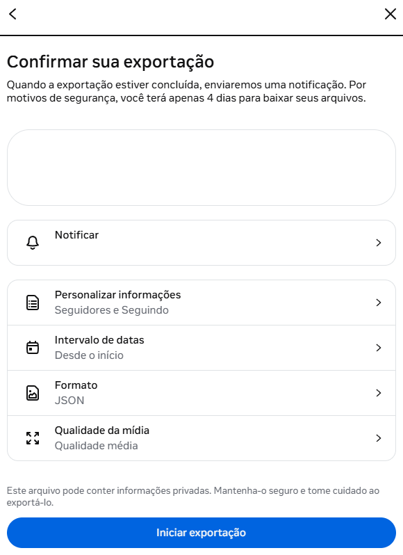 Configúralo así antes de exportar